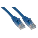 RS PRO Cat5e Ethernet Cable, 0.5 m, Blue, RJ45 Male to Male, U/UTP PVC 557-250