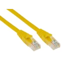 RS PRO Cat5e Ethernet Cable, 3 m, Yellow, RJ45 Male to RJ45 Male, U/UTP PVC 557-288