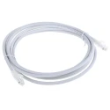 RS PRO Cat6 Ethernet Cable 3m Grey, RJ45 Male to Male, U/UTP Low Smoke Zero Halogen 30V 557-408