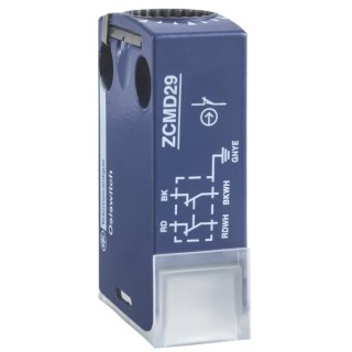 Telemecanique Sensors OsiSense XC Series Limit Switch 4P IP66 Zinc Zamak Alloy Housing 240V AC 6A ZCMD41L2