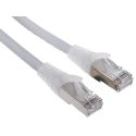 RS PRO Cat6 Ethernet Cable, 10 m, F/UTP, LSZH, Grey, RJ45 Male to Male, 30V 557-446