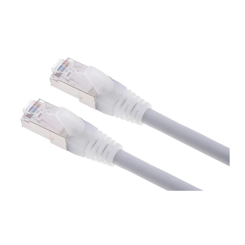 RS PRO Cat6 Ethernet Cable, 10 m, F/UTP, LSZH, Grey, RJ45 Male to Male, 30V 557-446