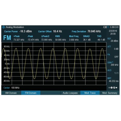 Rohde & Schwarz SPA Frequency Upgrade 2 GHz to 3 GHz for Spectrum Rider FPH Handheld Spectrum Analyser FPH-B3