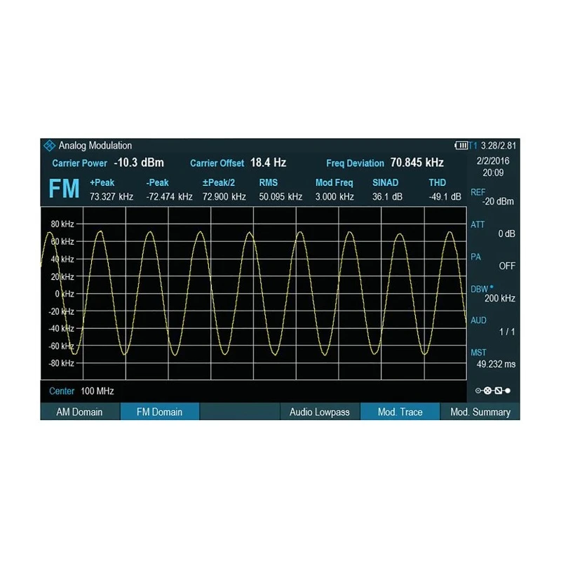Rohde & Schwarz SPA Frequency Upgrade 2 GHz to 3 GHz for Spectrum Rider FPH Handheld Spectrum Analyser FPH-B3