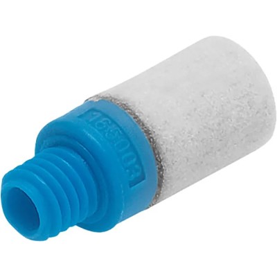 Festo UC Polyethylene Pneumatic Silencer, M5 Thread, 10 Bar, 60 dB Noise Reduction UC-M5