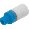 Festo UC Polyethylene Pneumatic Silencer, M5 Thread, 10 Bar, 60 dB Noise Reduction UC-M5