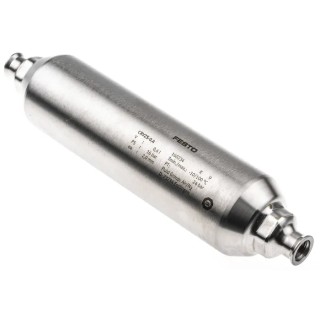 Festo Air Reservoir 0.4L, G 1/4, 16 bar, High Alloy Stainless Steel, CRVZS-0.4