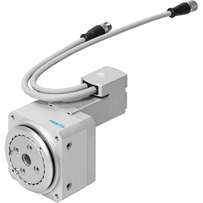 Festo ERMO Series Single Acting Pneumatic Rotary Actuator, 16mm Bore, 0.8Nm, 300N Radial Force, 116mm Length ERMO-16-ST-E