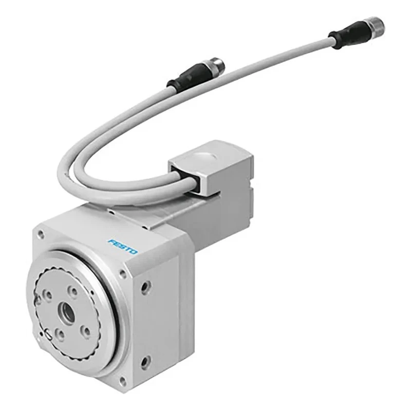 Festo ERMO Series Single Acting Pneumatic Rotary Actuator, 16mm Bore, 0.8Nm, 300N Radial Force, 116mm Length ERMO-16-ST-E