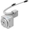 Festo ERMO Series Single Acting Pneumatic Rotary Actuator, 16mm Bore, 0.8Nm, 300N Radial Force, 116mm Length ERMO-16-ST-E