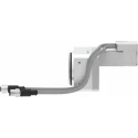 Festo ERMO Series Single Acting Pneumatic Rotary Actuator, 16mm Bore, 0.8Nm, 300N Radial Force, 116mm Length ERMO-16-ST-E