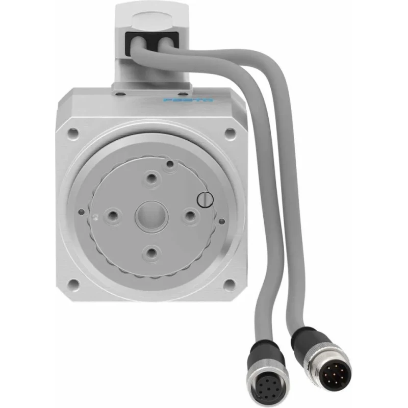 Festo ERMO Series Single Acting Pneumatic Rotary Actuator, 16mm Bore, 0.8Nm, 300N Radial Force, 116mm Length ERMO-16-ST-E