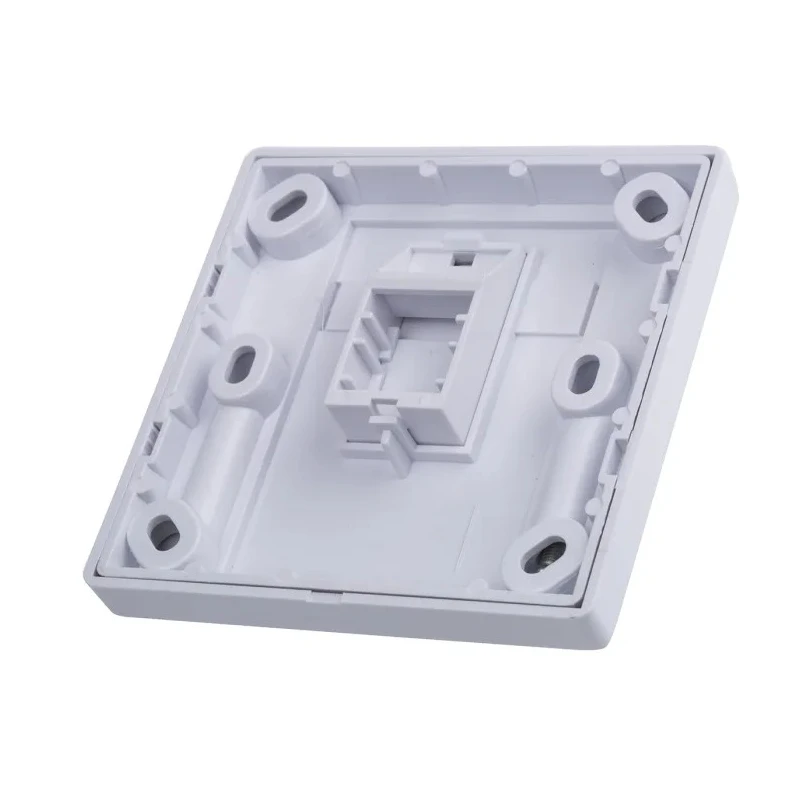 RS PRO White Telephone Socket, 2 Gangs, RJ45, Cat5e/Cat6 Compatible, 556-881