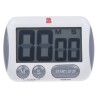RS PRO White Digital Timer Battery Powered Digital Desktop Jumbo LCD Timer 557-610