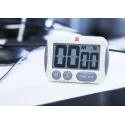 RS PRO White Digital Timer Battery Powered Digital Desktop Jumbo LCD Timer 557-610