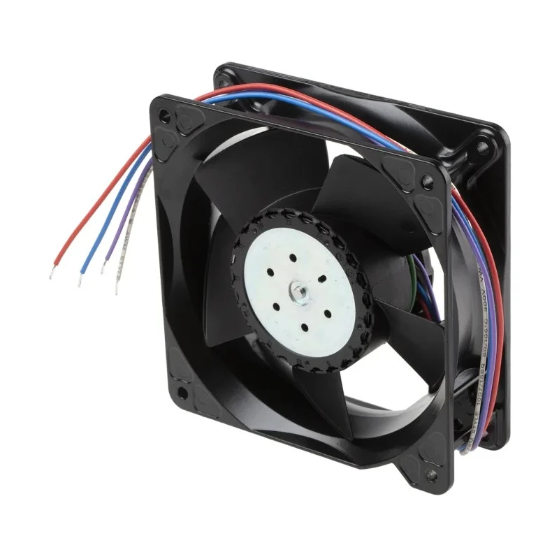 ebm-papst Axial Fan , 24V DC, 120 W, 570 m³/h, IP20, Ball Bearing, 119×119×38 mm