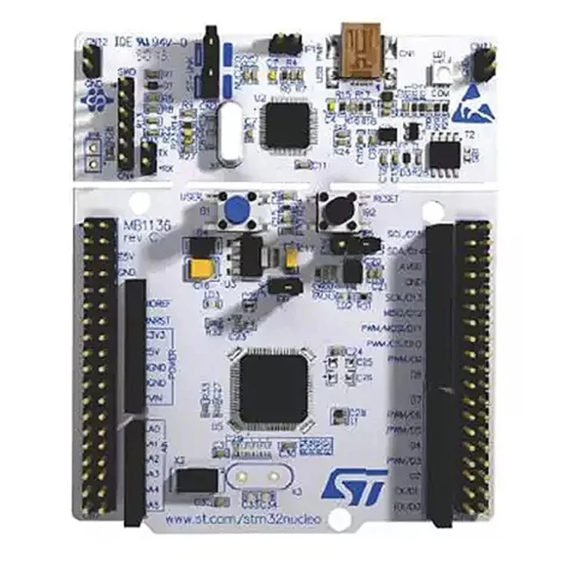 STMicroelectronics STM32 Nucleo-64 MCU Development Board NUCLEO-L452RE, ARM Cortex-M4F, 80MHz, 256KB Flash, 64KB SRAM