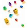 HellermannTyton Helagrip Slide-On Cable Marker, Pre-Printed "G", Flame Resistant PVC, 3 mm Max Cable Diameter 901-10407