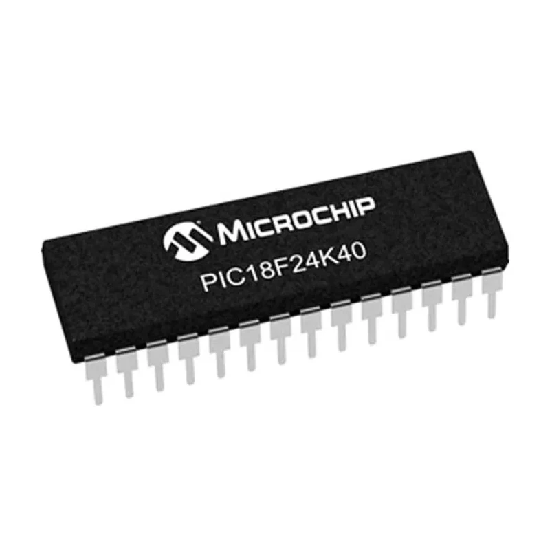 Microchip PIC18F24K40 8-bit PIC Microcontroller 64 MHz, 16kB FLASH, 28-Pin SPDIP