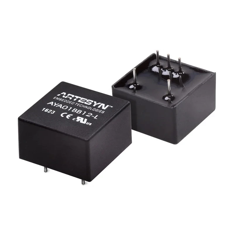 Artesyn / Advanced Energy AYA Series DC/DC Converter 15V DC Output, 100 mA, 4.5–10V DC Input, 3W, Through Hole AYA01CC05-L