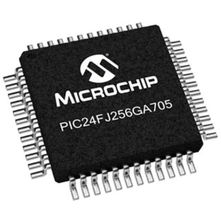 Microchip PIC24FJ256GA705-I/PT 16-bit Microcontroller, PIC24FJ Series, 32 MHz, 256 kB Flash, TQFP, 48 Pin