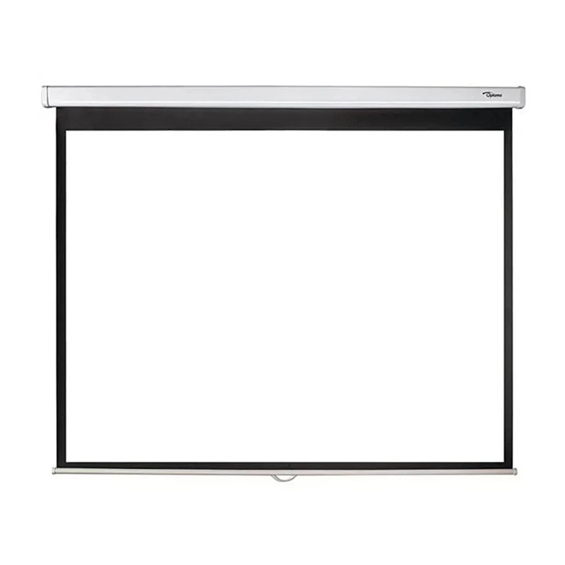 Hama 84 Inch Manual Pull Down Projector Screen, Fibreglass, 1.28 m Width, 1.71 m Height, 4:3 Aspect Ratio DS-3084PWC
