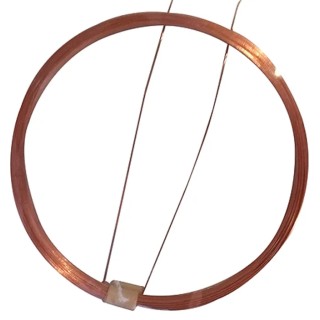 Eccel Technology Ltd RFID Antenna Low Frequency 125kHz Through Hole ANT125K-45 (000143)