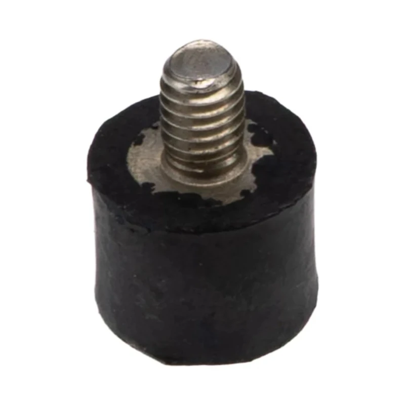 RS PRO Cylindrical M4 Anti-Vibration Mount Male Buffer Foot, 18kg Compression, EPDM Rubber, 10mm OD, 8mm H 126-3927