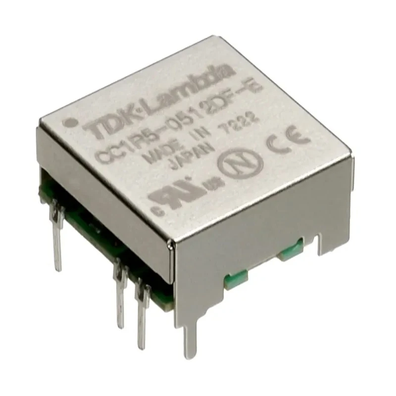 TDK-Lambda CC-E Series DC/DC Converter 5V DC Output, 0.3 mA, 36V DC Max Input, 18V Min Input, 1.5 W, Surface CC1R5-2405SR-E