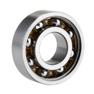 SKF 1 Row Deep Groove Ball Bearing, Open Type, 12 mm ID, 28 mm OD, C3 Clearance, 6001 TN9/C3
