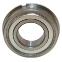 SKF Single Row Deep Groove Ball Bearing 6005-2ZNR, Shielded, Snap Ring, 25mm ID, 47mm OD, 12mm Width
