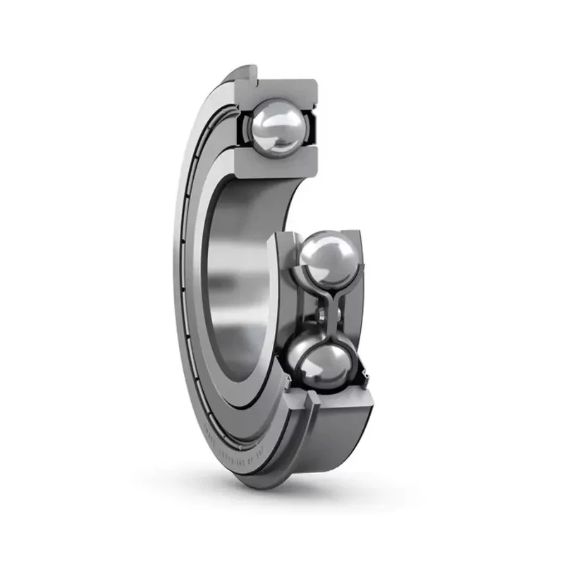 SKF Single Row Deep Groove Ball Bearing 6005-2ZNR, Shielded, Snap Ring, 25mm ID, 47mm OD, 12mm Width