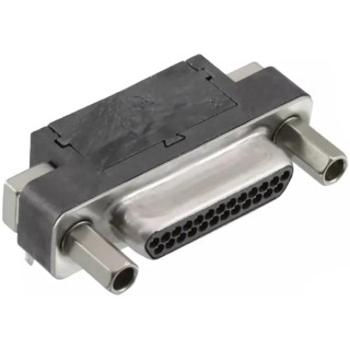 Molex 25 Way Vertical Micro-D PCB Connector Male, 1.27 mm Pitch, 350V AC, 1A, Liquid Crystal Polymer 836149016
