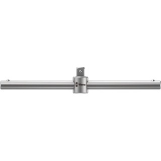 Wera 1/2 Inch Square Sliding T-Handle, Chrome Vanadium Steel, 250mm Overall Length, 05003636001
