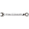 Wera Combination Ratchet Spanner Chrome Alloy Steel 15 mm Size, Offset Head, 199mm Length 05020070001