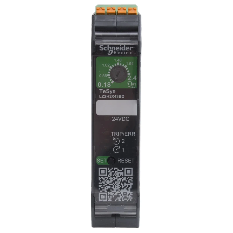 Schneider Electric TeSys H Advanced Motor Starter, Reversible, 500V AC, 1.1 kW, 3 Phase, DIN Rail, IP20 LZ2H2X43BD