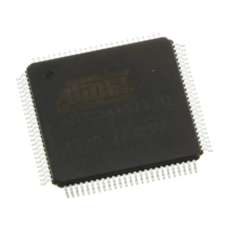 Microchip 32-bit AVR32 Microcontroller 66MHz, 512kB Flash, 64kB RAM, 100-Pin TQFP Surface Mount AT32UC3A1512-AUT