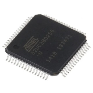 Microchip 32-bit AVR32 Microcontroller AT32UC3B0256-A2UT, 60 MHz, 256kB Flash, 32kB RAM, 64-Pin TQFP