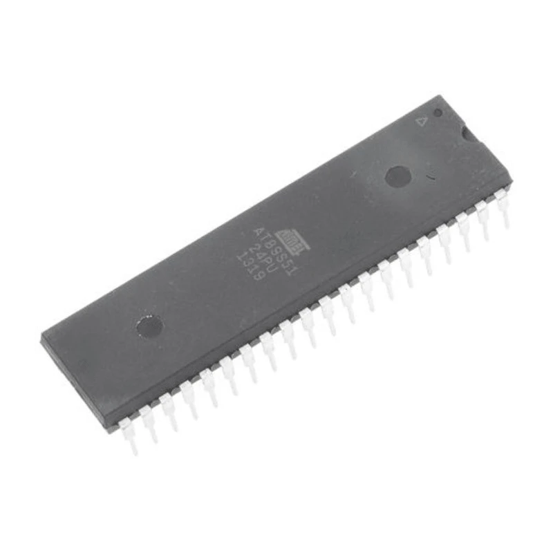 Microchip 8-bit 8051 Microcontroller AT89S51-24PU, 32 MHz, 4kB FLASH, 40-Pin PDIP, Through-Hole