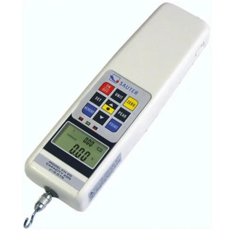 Sauter Digital Force Gauge 2000 Hz RS232, ±0.5% Accuracy, 0.01 N Resolution, FH 50