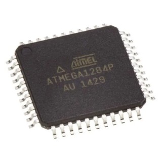Microchip ATMEGA1284P-AU 8-Bit AVR megaAVR Microcontroller 128kB Flash 20 MHz 44-Pin TQFP