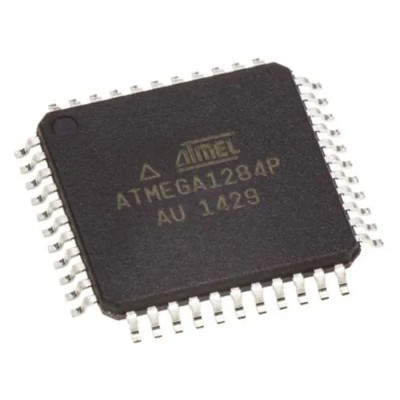 Microchip ATMEGA1284P-AU 8-Bit AVR megaAVR Microcontroller 128kB Flash 20 MHz 44-Pin TQFP