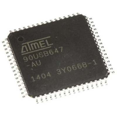 Microchip AT90USB647-AU AVR 8-Bit Microcontroller, 16MHz, 64KB Flash, 64-Pin TQFP