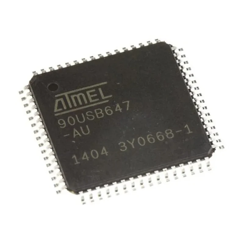 Microchip AT90USB647-AU AVR 8-Bit Microcontroller, 16MHz, 64KB Flash, 64-Pin TQFP