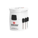 SKROSS Pro Light Schuko to World Travel Adapter 250V 6.3A Multi-Country SKR-0073RS