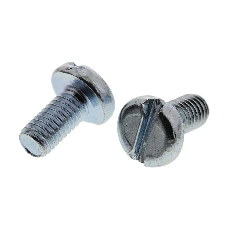 RS PRO Slot Pan Steel Machine Screw, Passivated Zinc Plated, 12 mm Length, M6 Thread, Steel, Slot Drive 560-120