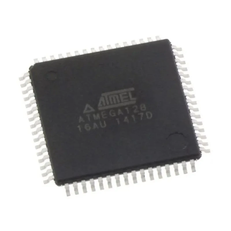 Microchip ATMEGA128-16AU 8-Bit AVR Microcontroller, 16 MHz, 128 kB Flash, 64-Pin TQFP