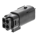 Molex MX150L Male Connector Housing , 5.84 mm Pitch, 4 Way, 2 Row, Polyester, Straight
