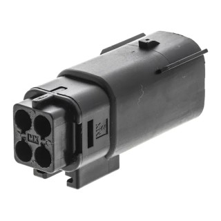 Molex MX150L Male Connector Housing , 5.84 mm Pitch, 4 Way, 2 Row, Polyester, Straight