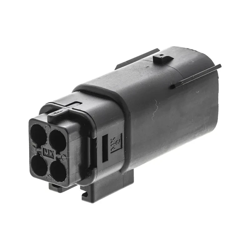 Molex MX150L Male Connector Housing , 5.84 mm Pitch, 4 Way, 2 Row, Polyester, Straight